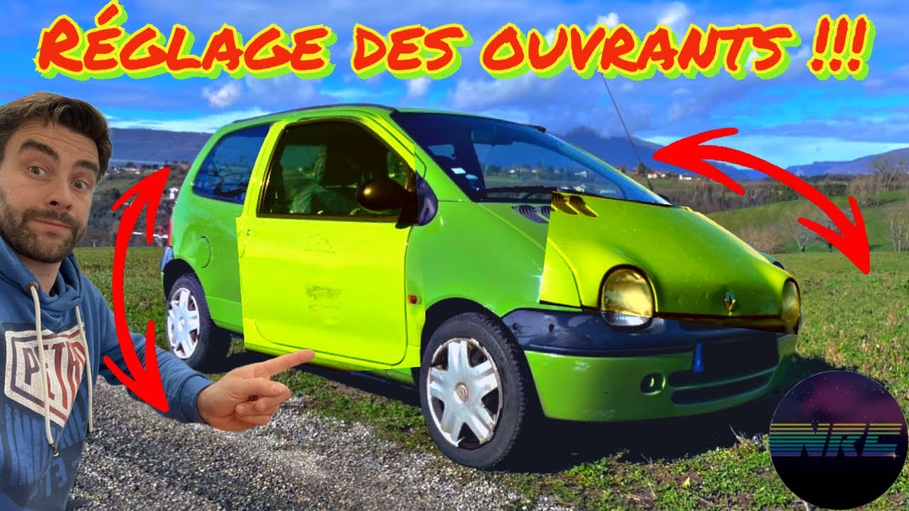RENAULT TWINGO 1993 -2007 : Comment régler les portes ?