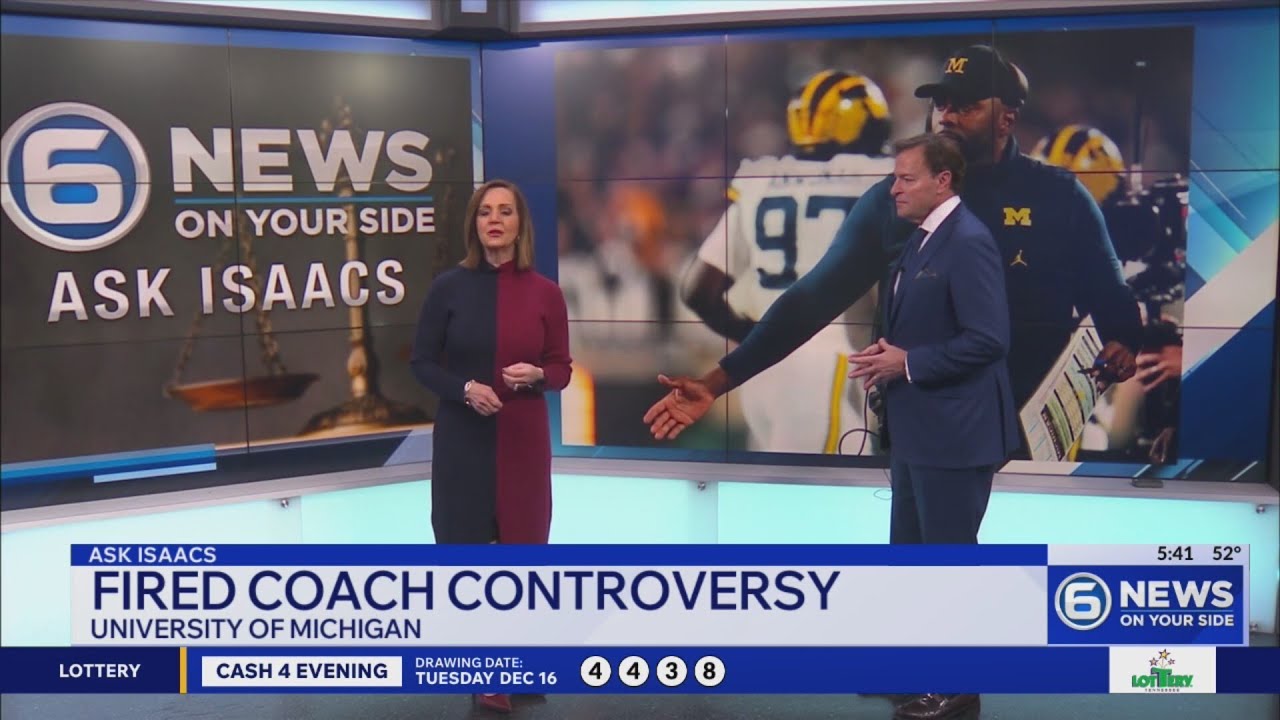 Lawyer breaks down former Michigan coach’s stalking case