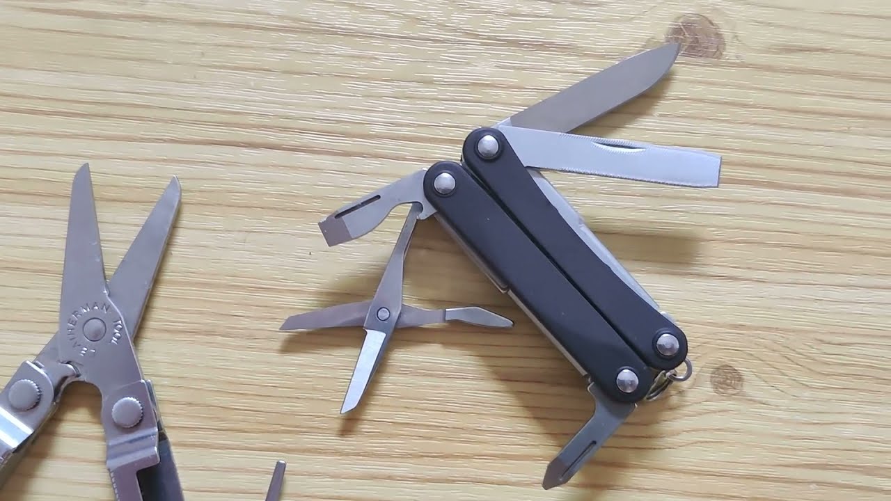 Обзор мультитула LEATHERMAN SQUIRT PS4. Сравнение с MICRA и VICTORINOX CLASSIC ALOX