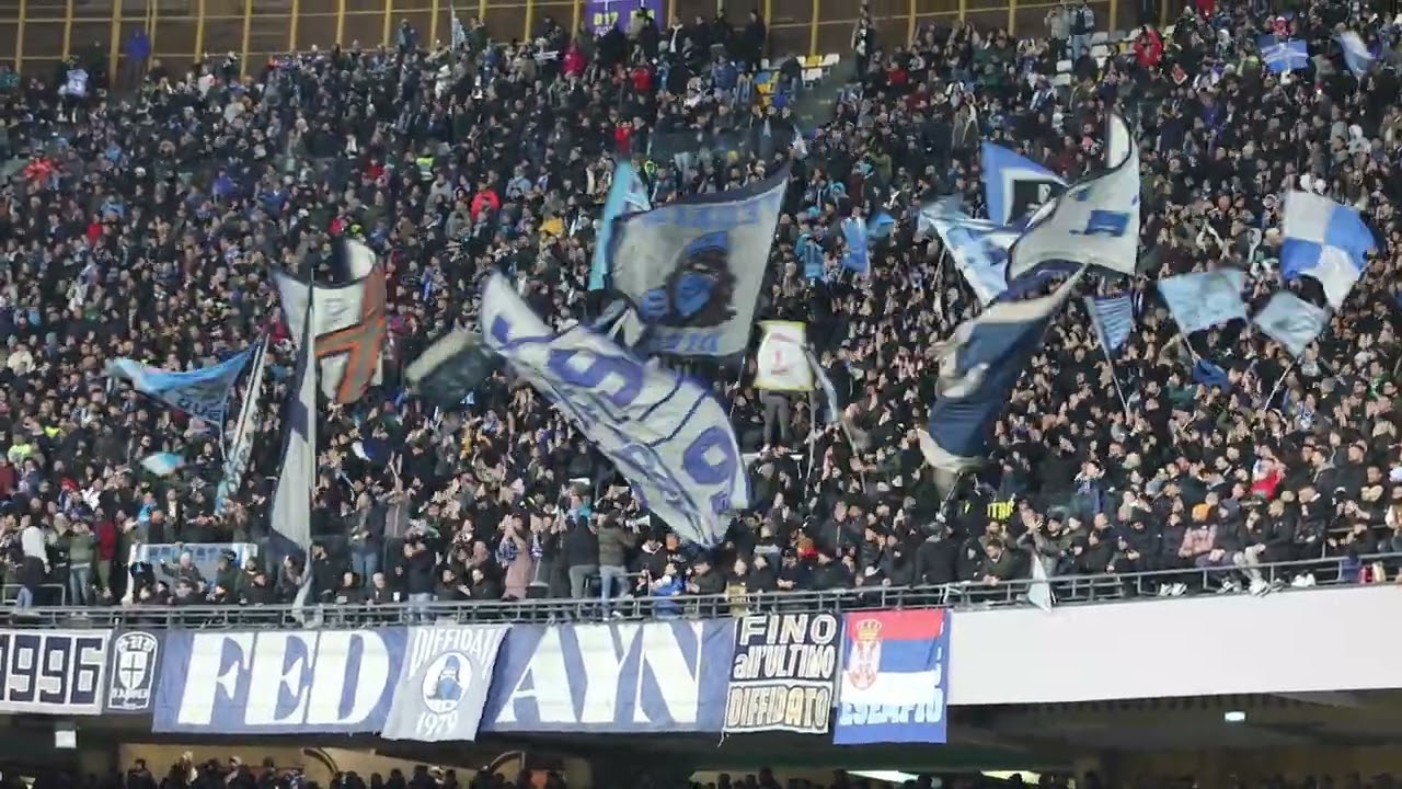 FEDAYN E LA CURVA B NAPOLI // NAPOLI VS CREMONESE
