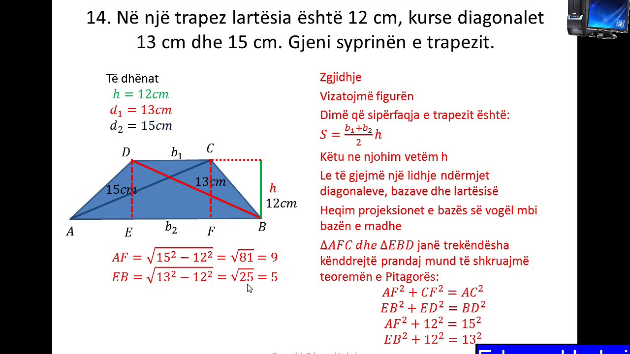Konsultime per provimet e lirimit (pjesa 2). Lenda: Matematike. Klasa 9