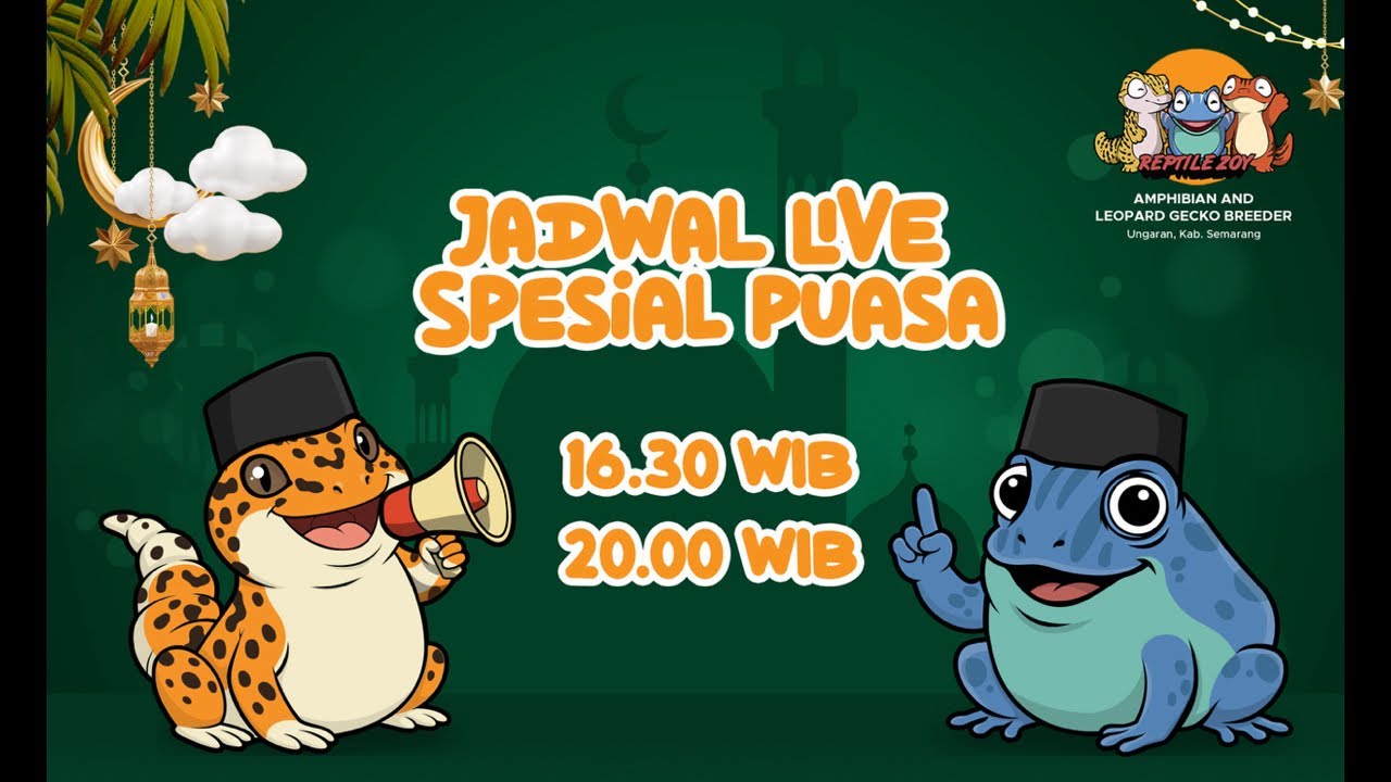 19.03.2026 🔴 LIVE RAMADHAN REPTILEZOY | JUAL LEOPARD GECKO & AMPHIBI 🔥