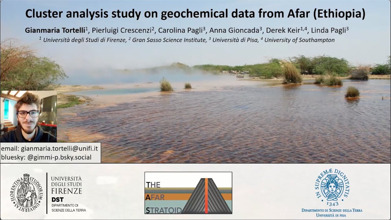 83.2 Gianmaria Tortelli - Cluster analysis study on geochemical data from Afar (Ethiopia)