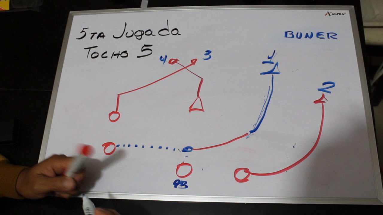 5ta. JUGADA ARMEMOS EL PlayBook Con Buner  Football americano  Tocho