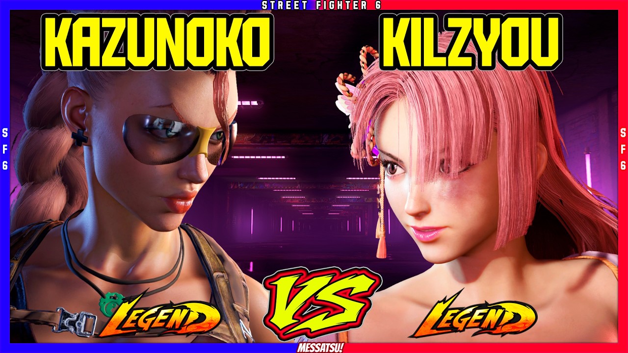 SF6 Kazunoko (C.Viper) VS Kilzyou (Mai)💥Messatsu!💥スト6💥Street fighter 6