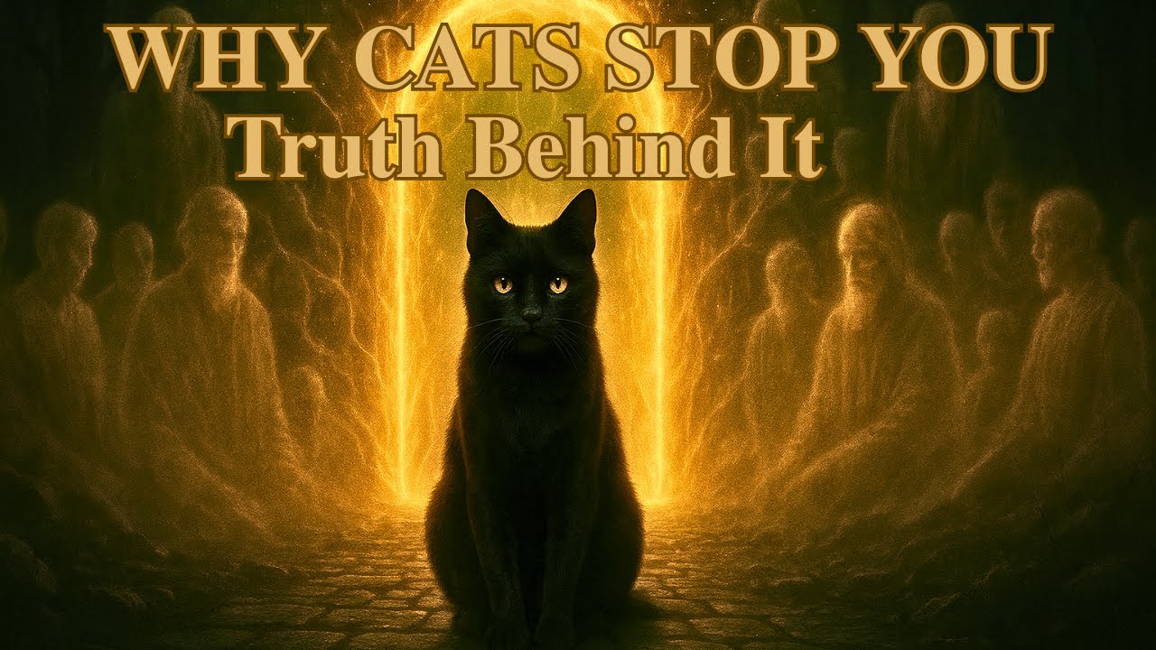 Why Cats Block Your Path &mdash; The SPIRITUAL TRUTH You Were Meant to See