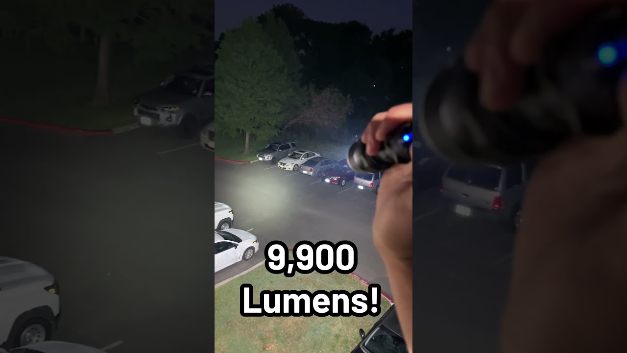 Is this one of the brightest flashlights in 2024? | Nitecore TM9k Pro