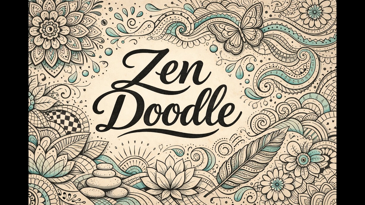 🌟🎨 Community Zen Doodling with John
