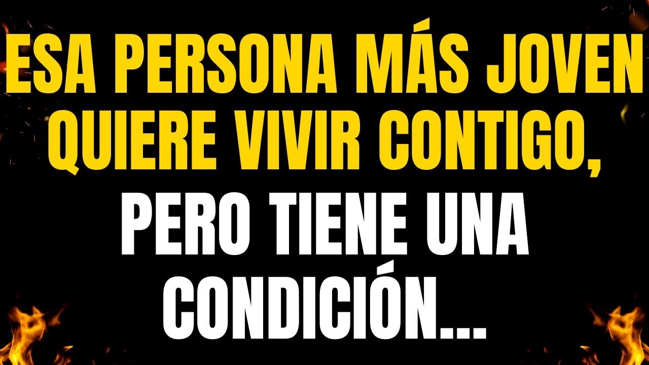 💌❤️¡MENSAJES DE LOS ÁNGELES PARA TI! ESA PERSONA MÁS JOVEN QUIERE VIVIR CONTIGO, PERO TIENE UNA