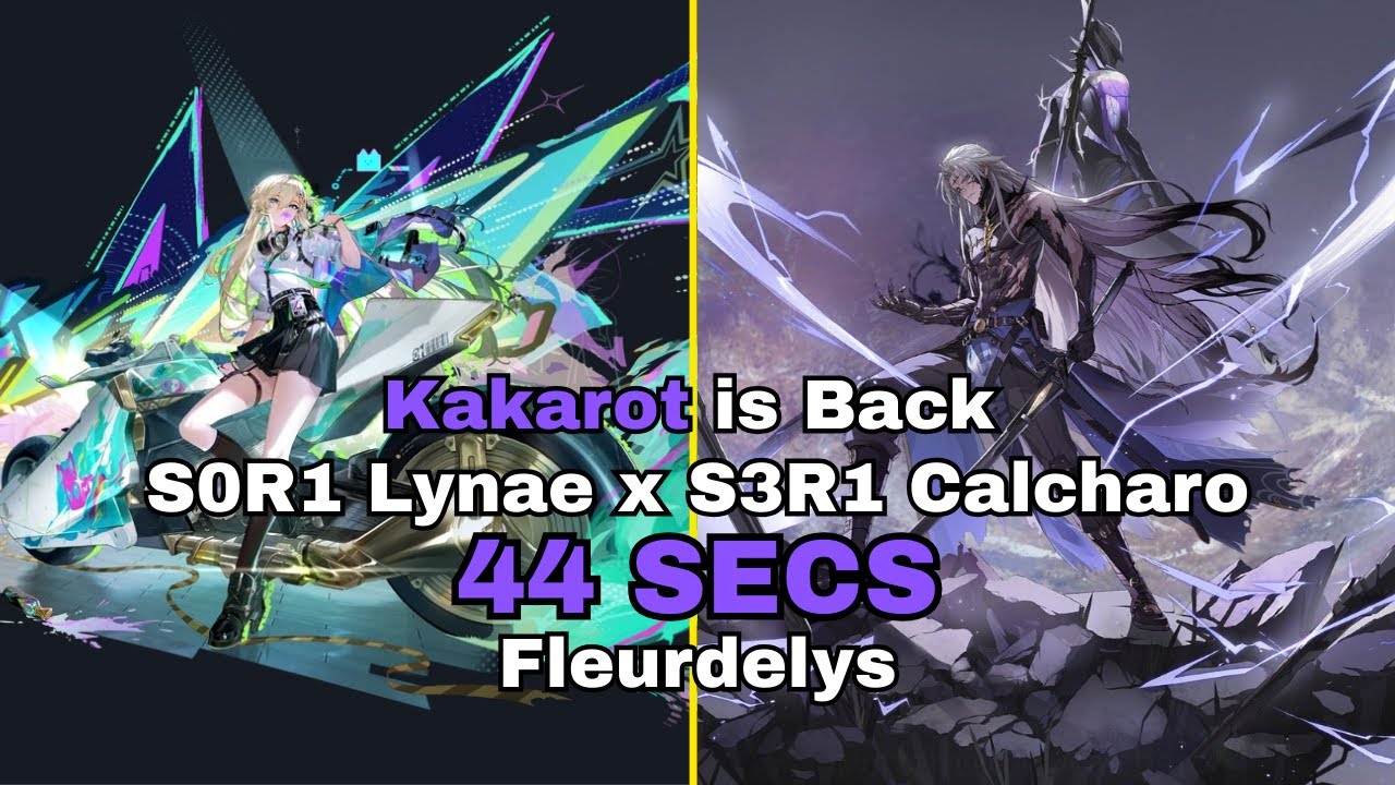 The return of the strongest resonator. S0R1 Lynae x S3R1 Calcharo 44.74 Seconds Fleurdelys.