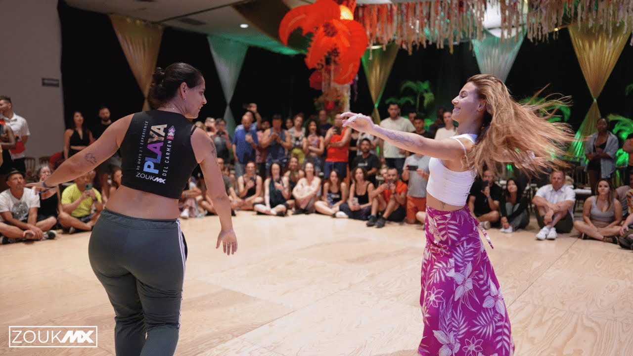 Brazilian Zouk Dance | Rachel & Laura | ZoukMX 2024