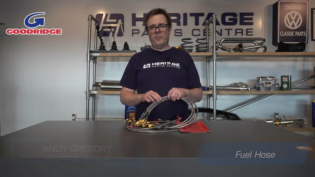 Goodridge Fuel Injection Hoses | Heritage Parts Centre Parts Video