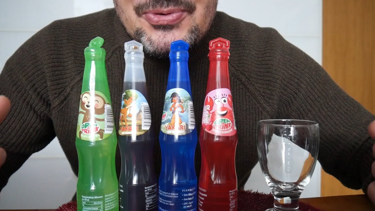 ASMR AUF DEUTSCH – XXL Getränke – What should you drink in Germany?