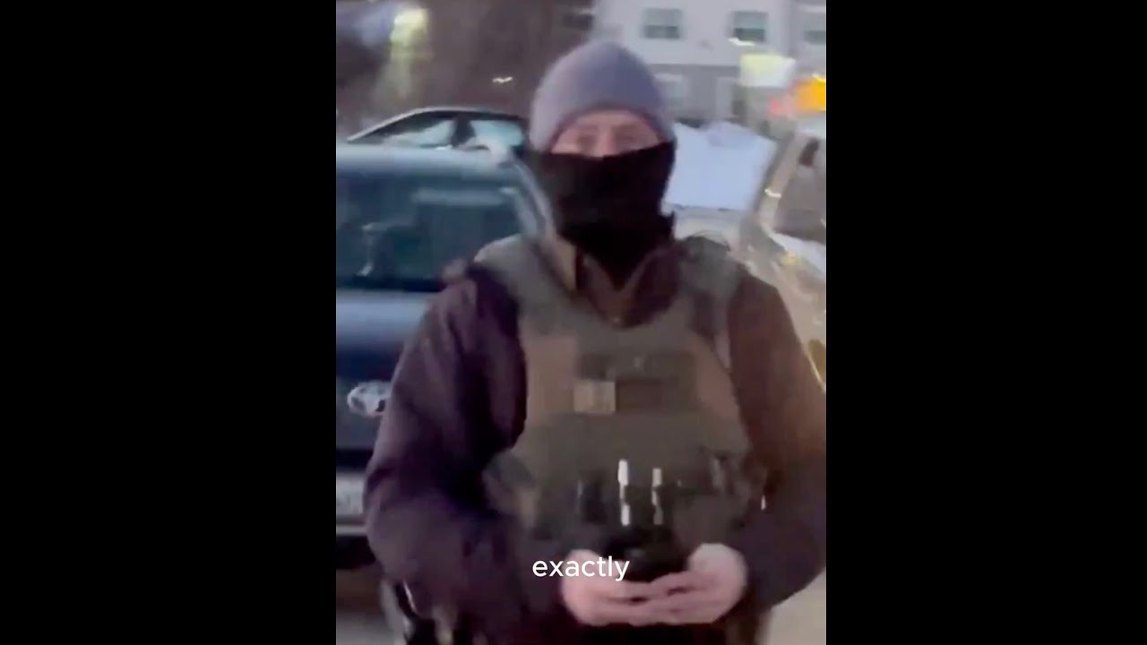 ICE agent CAUGHT on camera making SHOCKING threat