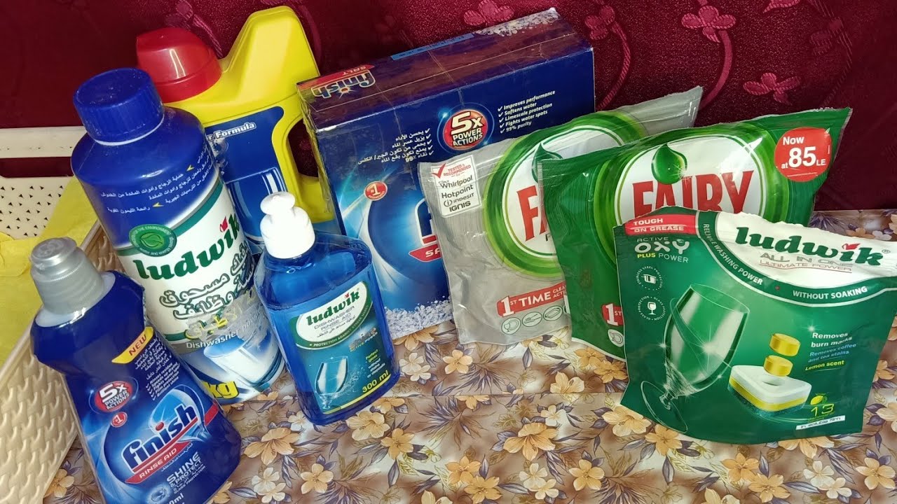 تجربتي مع مساحيق غسالات الاطباق