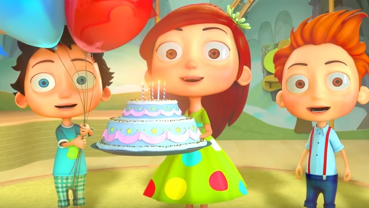 Cumpleaños Feliz  - Canciones Infantiles | El Reino Infantil