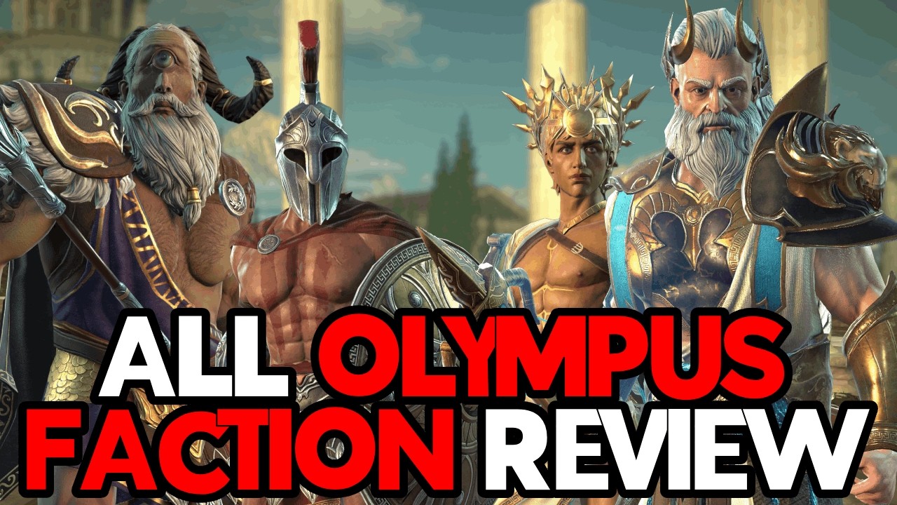 Reviewing All Current OLYMPUS Faction Gods! Godforge
