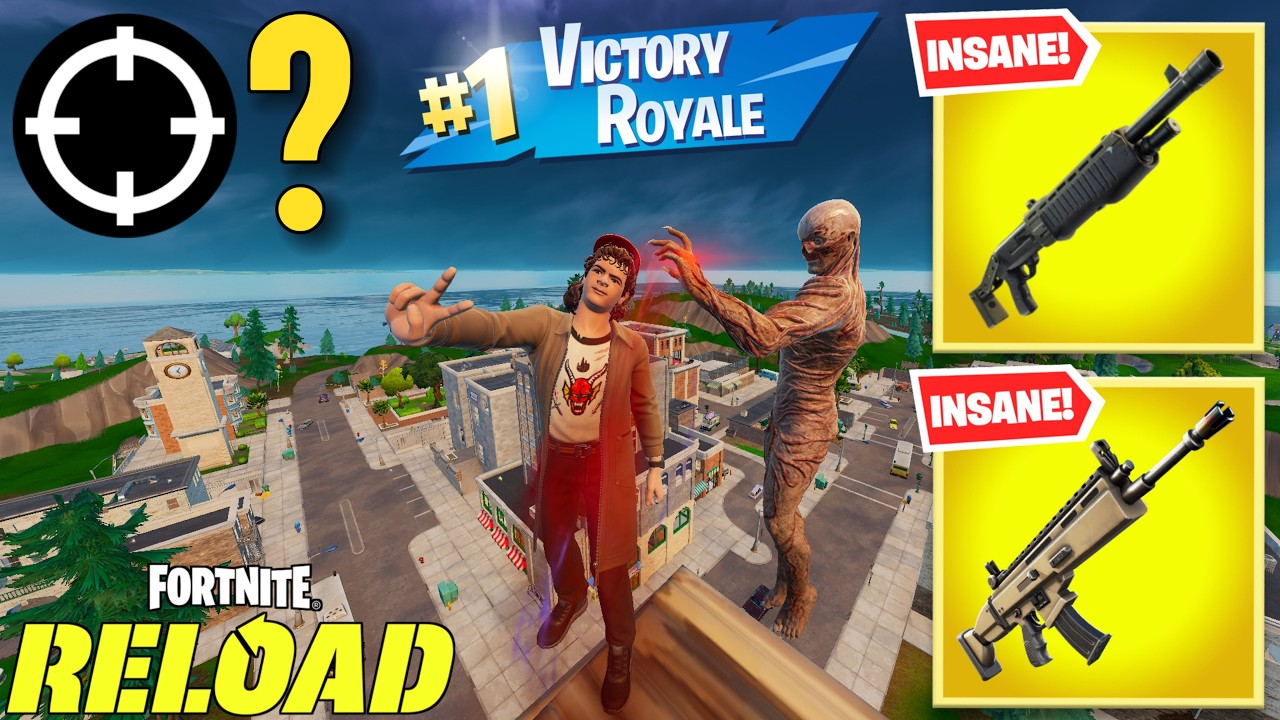 NEW STRANGER THINGS SKINS! | Fortnite Reload | High Kill Squad Gameplay | Keyboard & Mouse