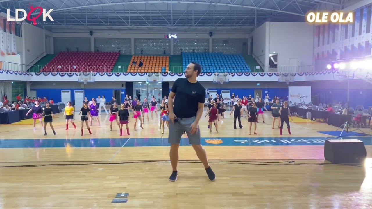 Ole Ola Line Dance @GKO | GOLDen Korean Open Workshop 2024 | Daniel Trepat