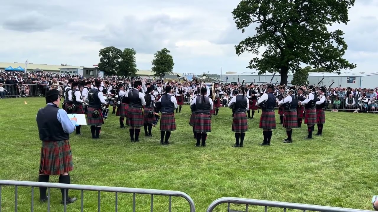Field Marshal Montgomery&rsquo;s Grade 1 Gordon Duncan Medley at The British Pipe Band Championships 2026