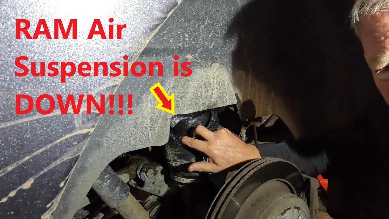 RAM Air Suspension - Part 2 - Replacing the Air Compressor and Air Bags