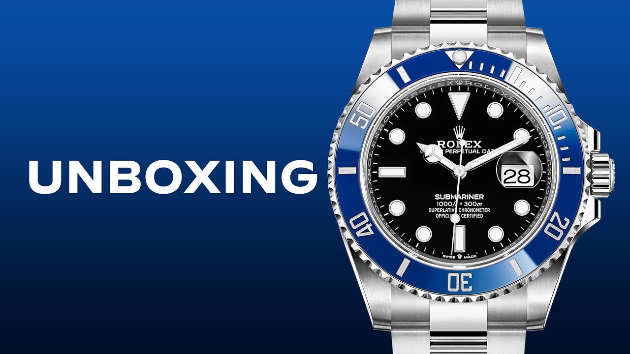 UNBOXING the Rolex Submariner White Gold 126619LB Rolex Watch Unboxing