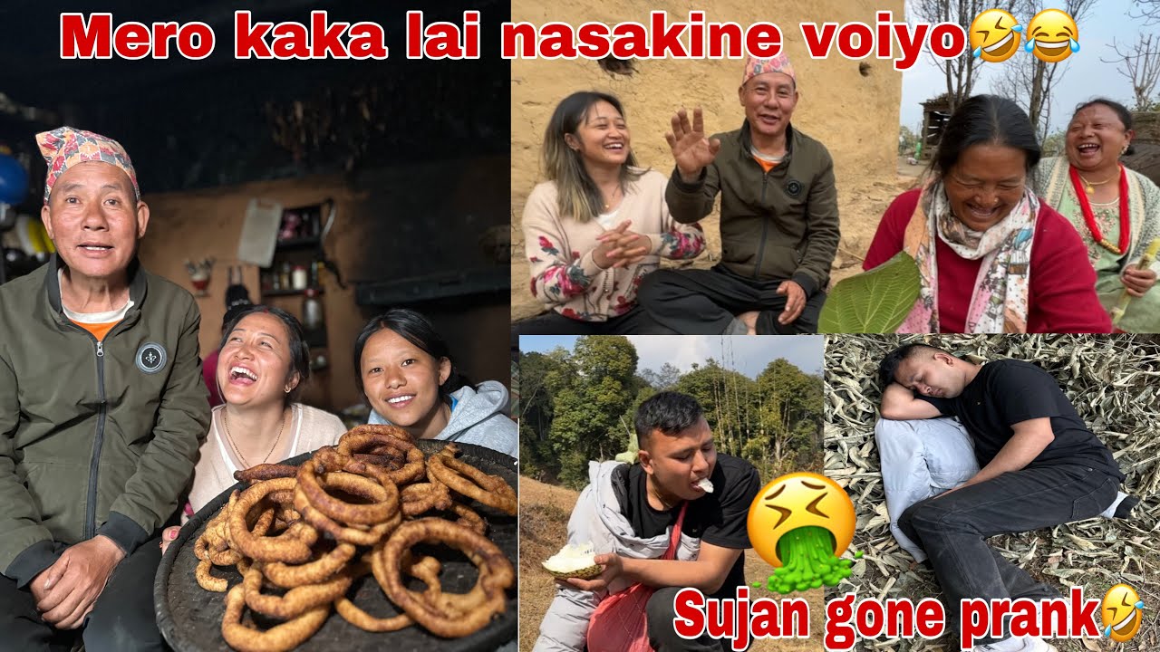 Kaka kaki sanga Juwari Battle kheldai 😁 || Buharilai Dulan farkaune tayari🤩❣️