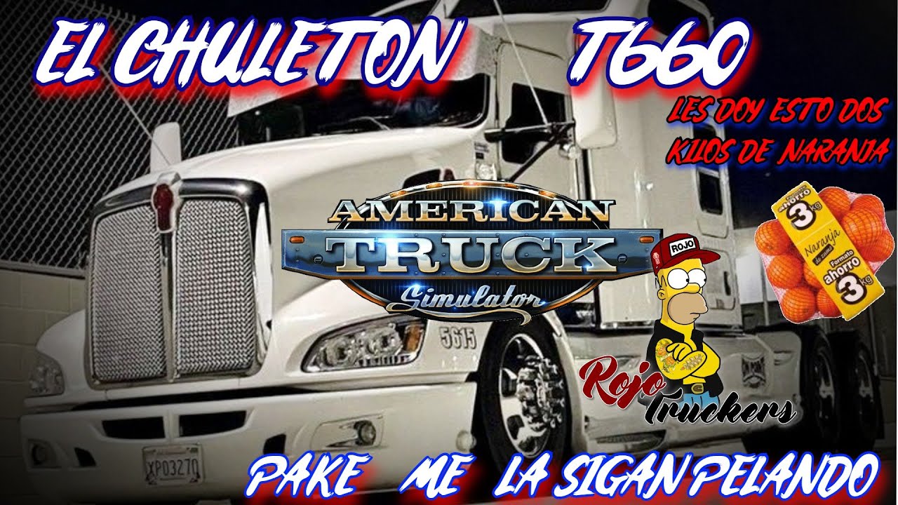 EL MEJOR KENWORTH  T 660 TUNING DE LA HISTORIA MOD ATS DESCARGA GRATIS  EL ROJO TRUCKERS MEXICO