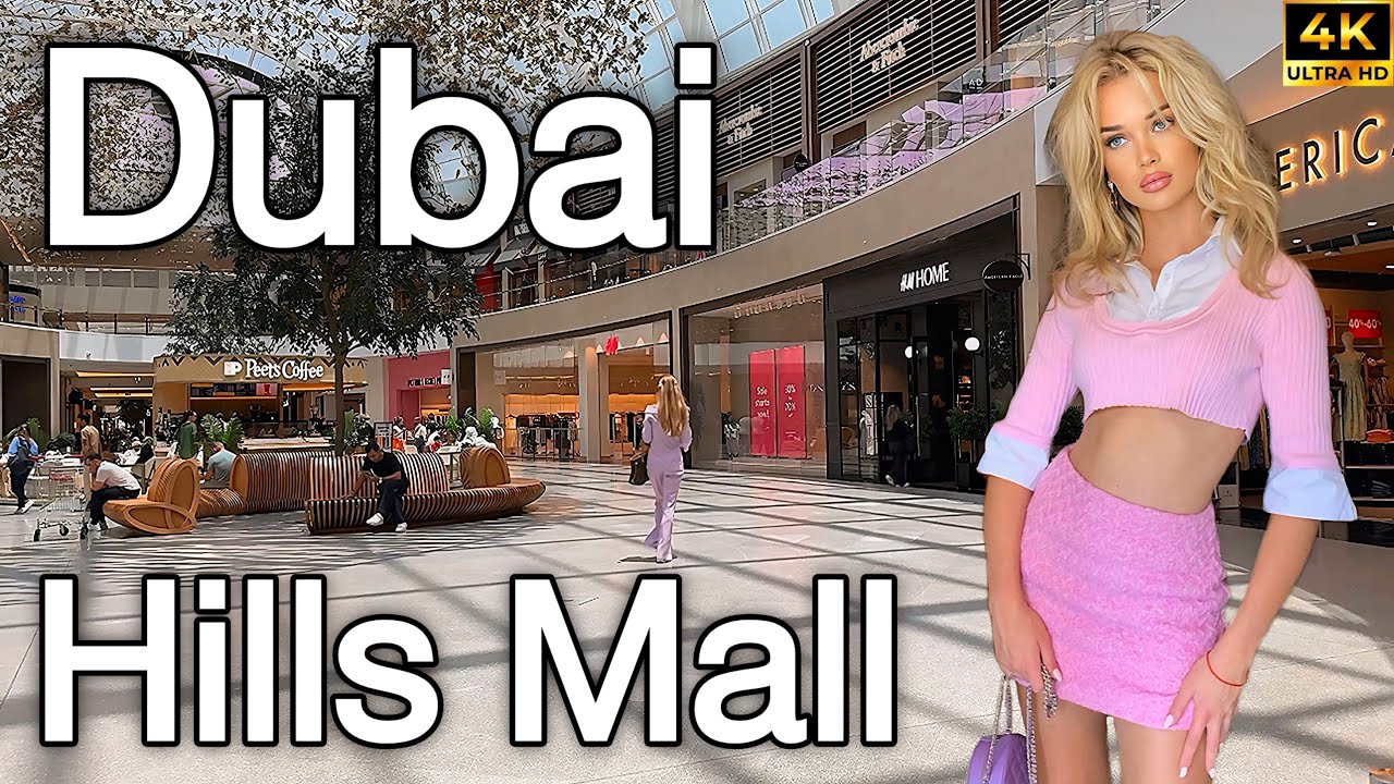 Dubai Hills Mall 🇦🇪 Modern Luxury Shopping Destination! [ 4K ] Walking Tour