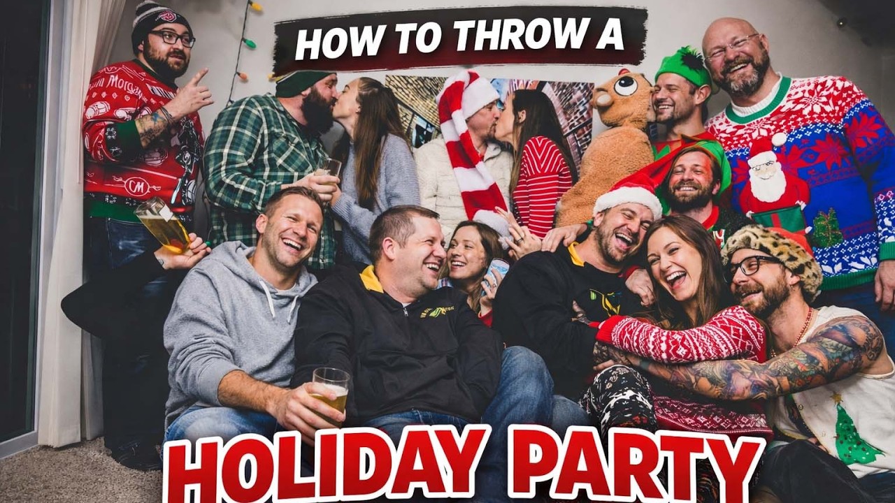 Office Christmas Party (How To Throw a Holiday Party)