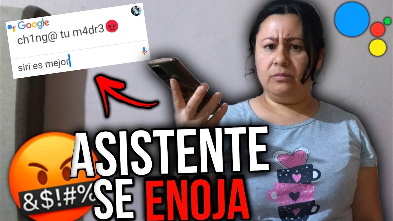 HACEMOS *ENOJAR* A LA *ASISTENTE DE GOOGLE* 😱 Y ESTO FUE LO QUE NOS DIJO (MIRALO HASTA EL FINAL)💀