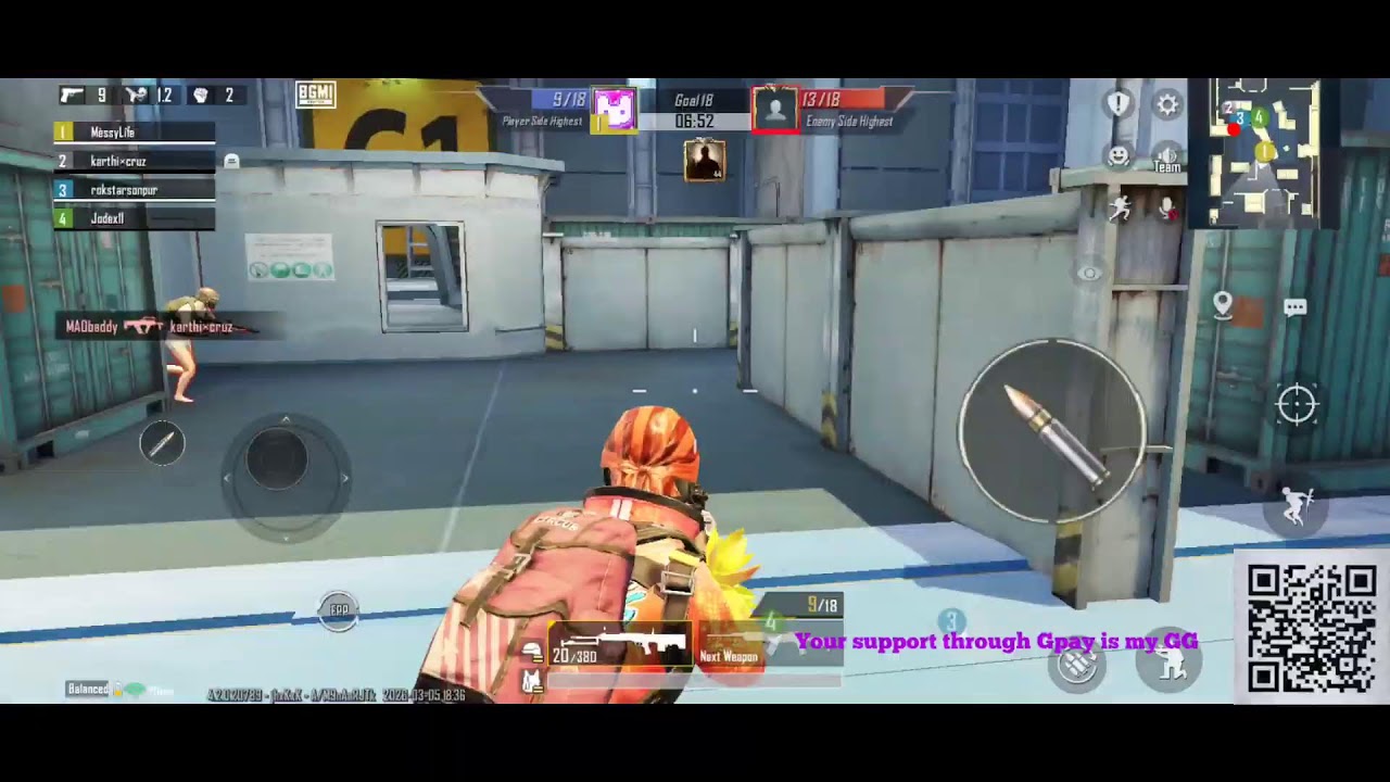 BGMI ARENA Battle