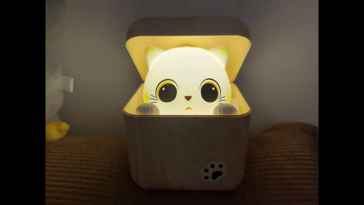 A cute and timid little night light. So fun!