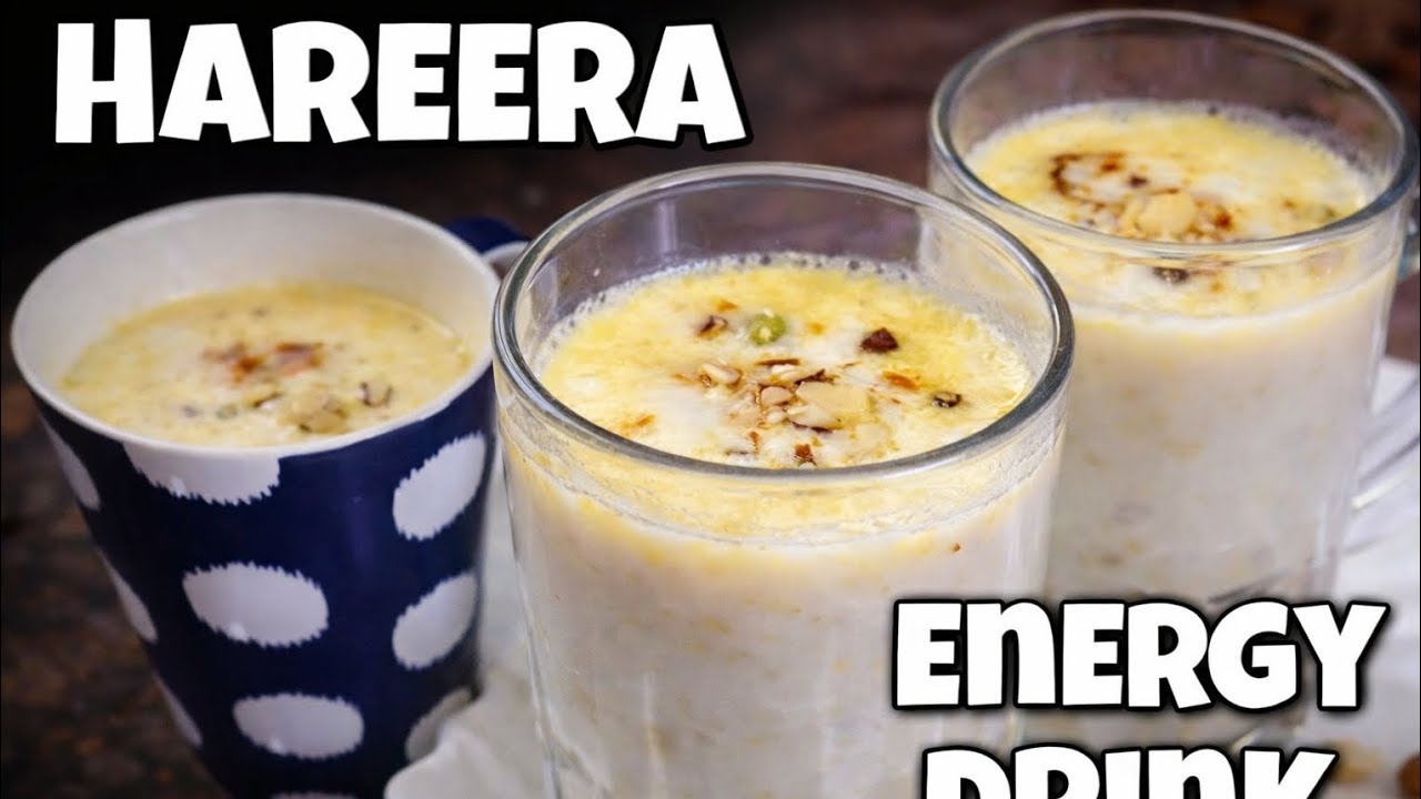 Ramadan Special Hareera | Bangalore Style Badam Milk Energy Drink for Iftar
