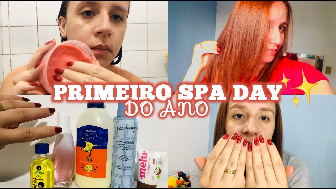 PRIMEIRO SPA DAY DO ANO ✨🧖🏻‍♀️ spa day completo #autocuidado