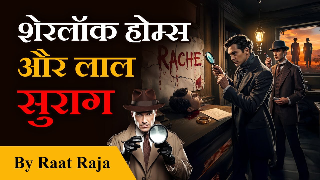 Sherlock Holmes - A Study in Scarlet | Detective Stories in Hindi | Raat Raja