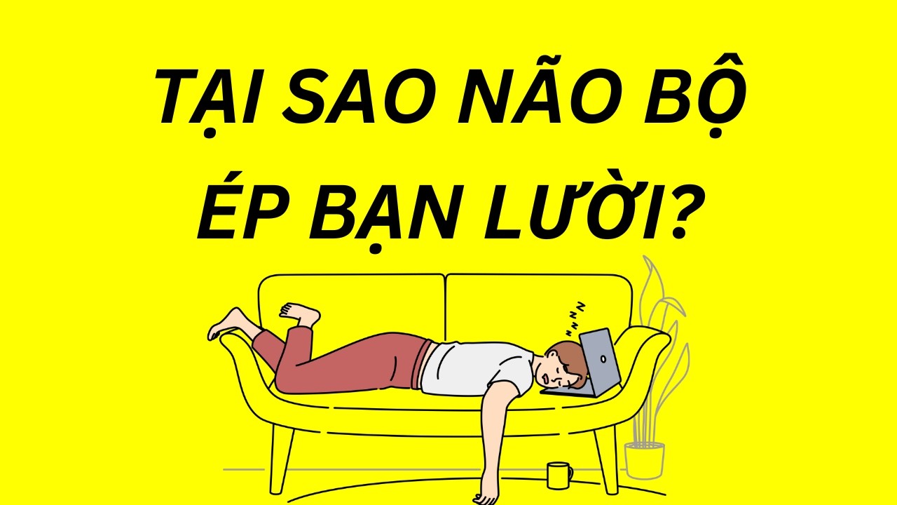 Bạn không lười, bạn chỉ đang bị não bộ 