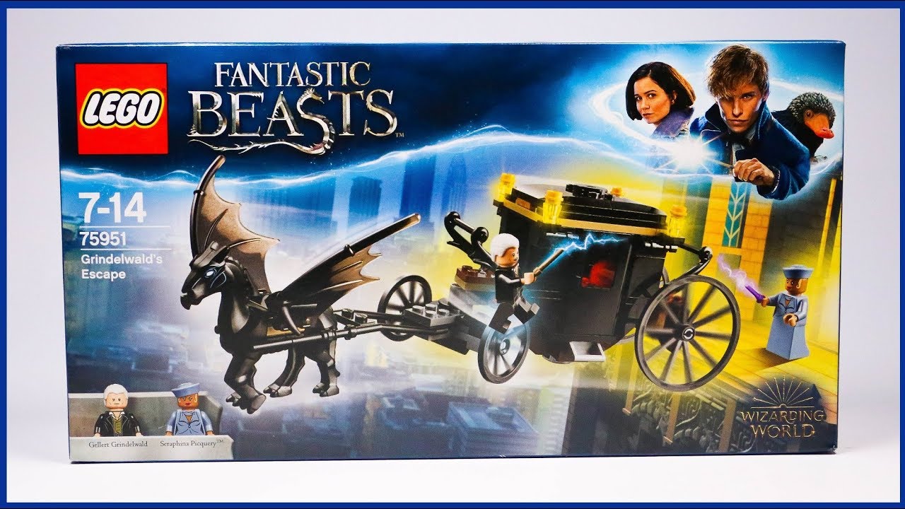 LEGO Fantastic Beasts Grindelwald's Escape Speed Build