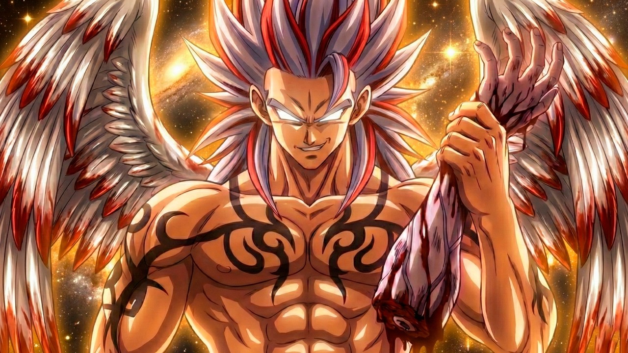 Goku Unlocks the Evil Power of Alpha Ultra Instinct and kills Daishinkan and Angels of the universes