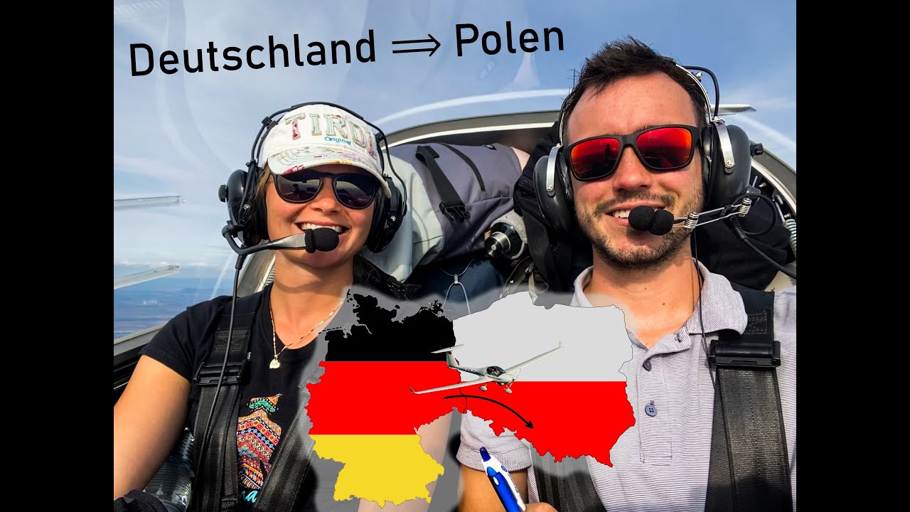 Cross-country flight to Poland! | Mit dem Motorsegler nach Polen! | Z samolotem do Polski!