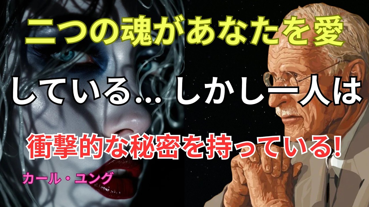 【影の告白】あなたを愛する「二つの魂」――語られない真実を隠したまま愛する者の正体｜カール・ユング