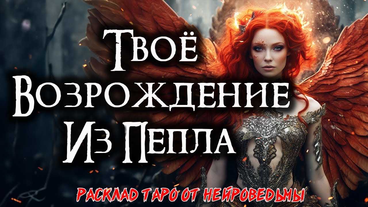 Таро: Твоё перерождение Феникса. Из пепла к Звёздам 🔥 Расклад на самопознание 🍀 Нейроведьма