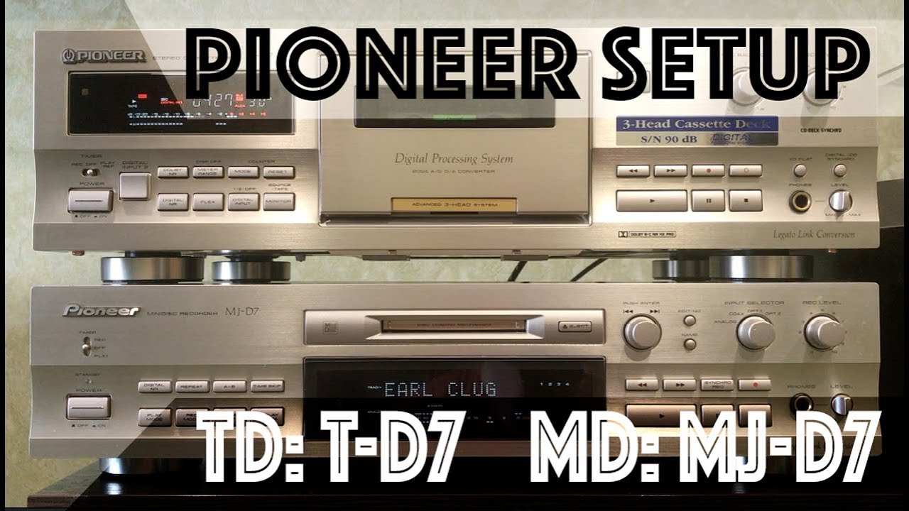 Pioneer  T-D7 & Pioneer MJ-D7
