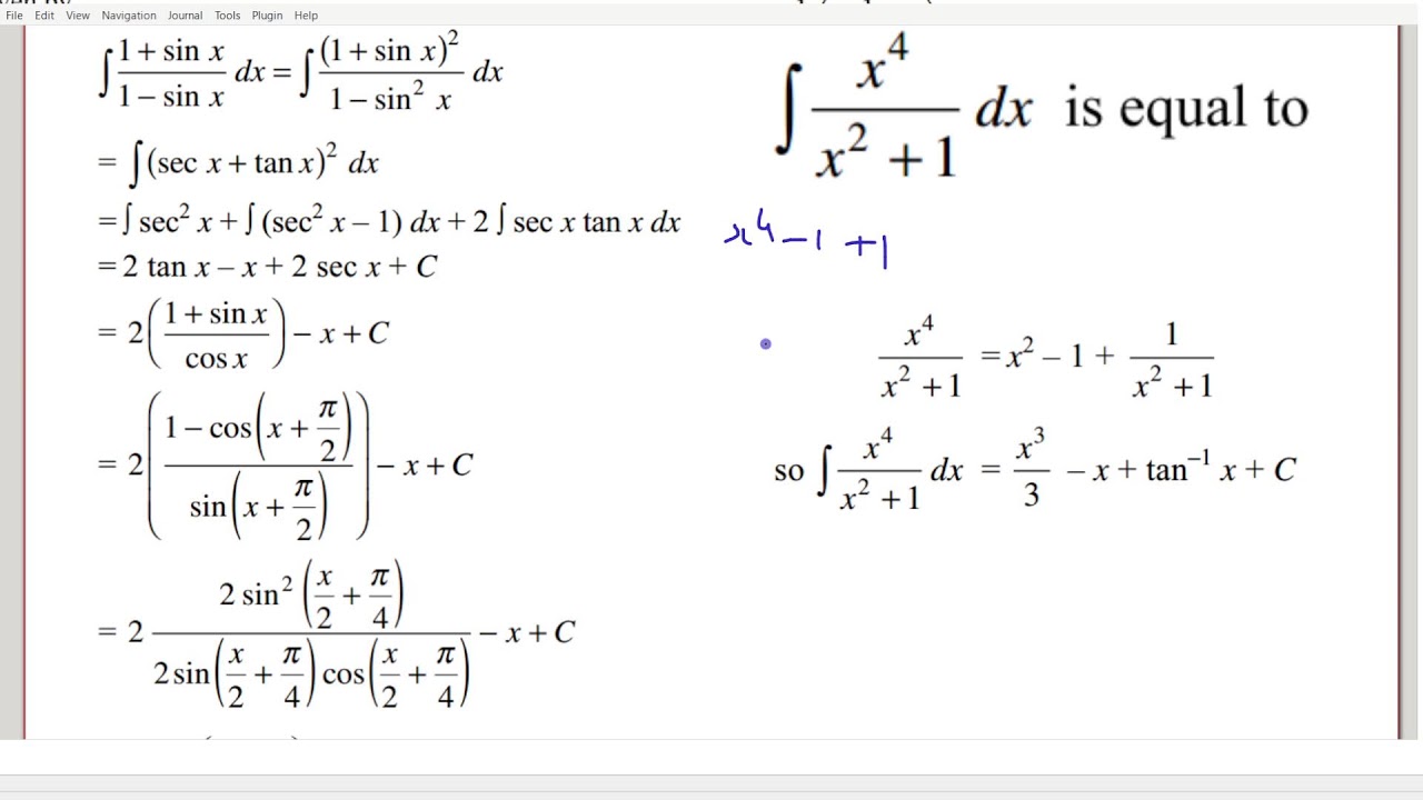 Integration Techniques