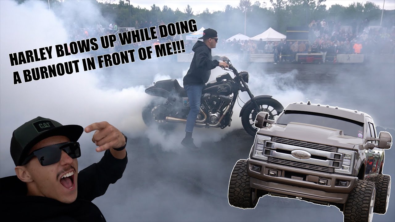 Auto Commotion 2025! (Truck Show And Burnout Pit)