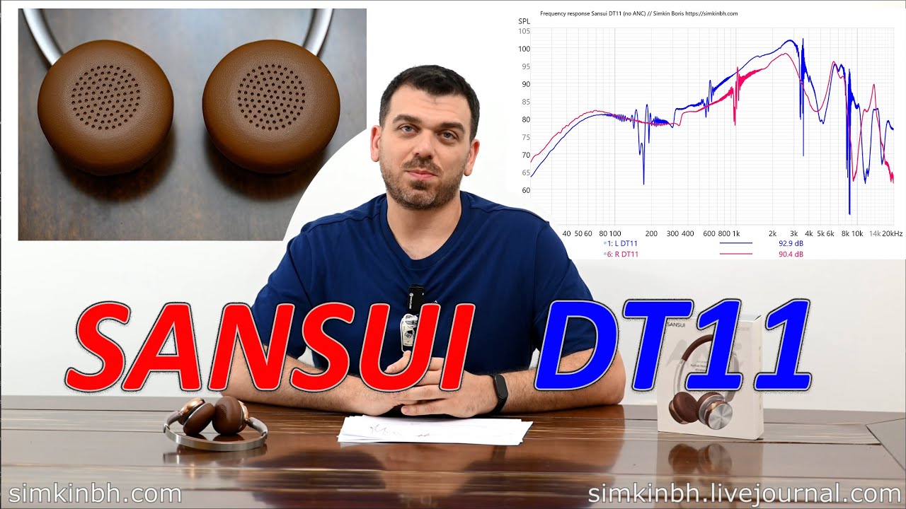 Sansui DT11. Психоделика в стиле ретро. Тест АЧХ, обзор