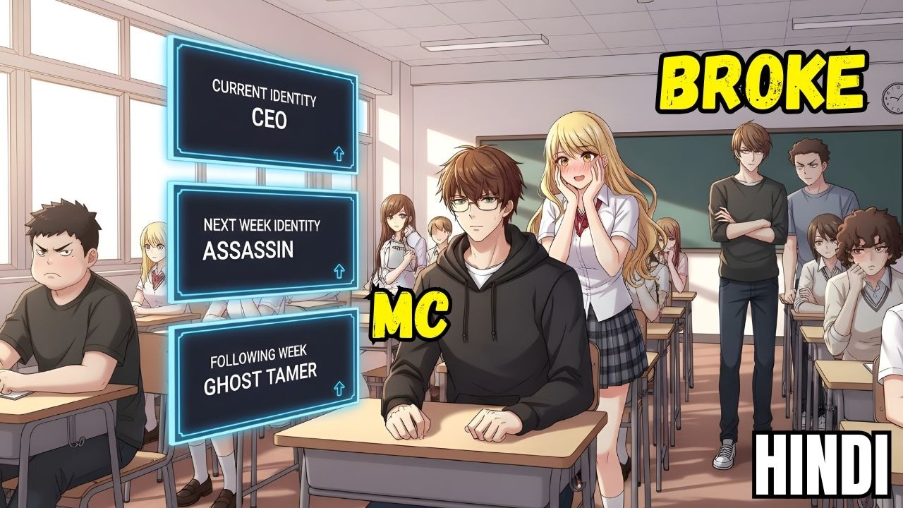 Broke Student Gets INSANE SYSTEM That Gives Him A NEW IDENTITY Every Week #manhwa #mangarecap