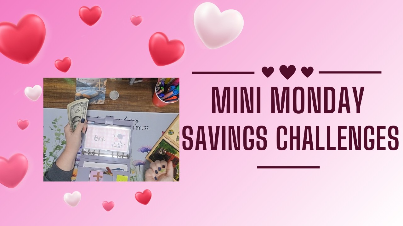 Mini Monday Savings and sharing a freebie #cashstuffing #savingschallenges #lowincome #budgetmoney