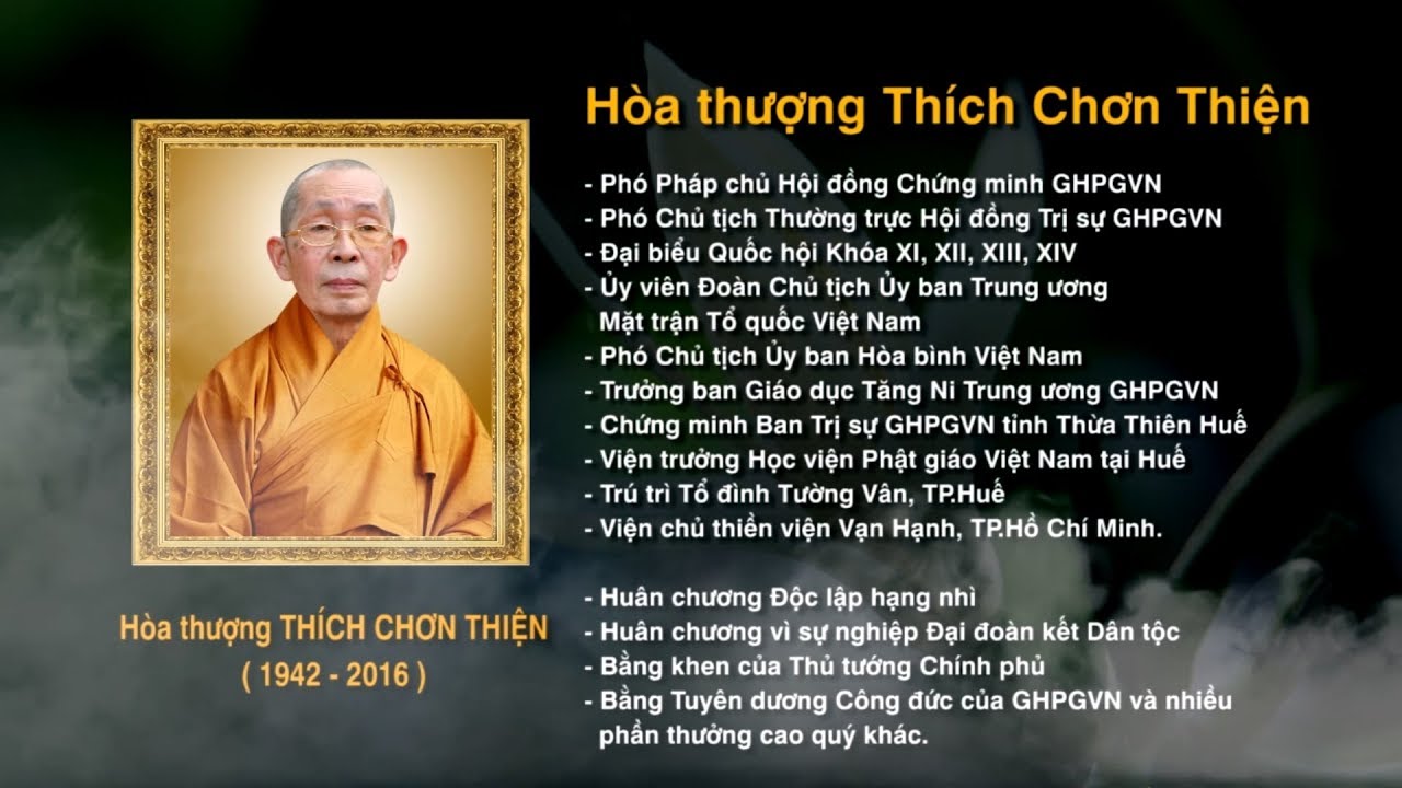 Phóng sự tổng hợp lễ tang cố TRƯỞNG LÃO HÒA THƯỢNG THÍCH CHƠN THIỆN