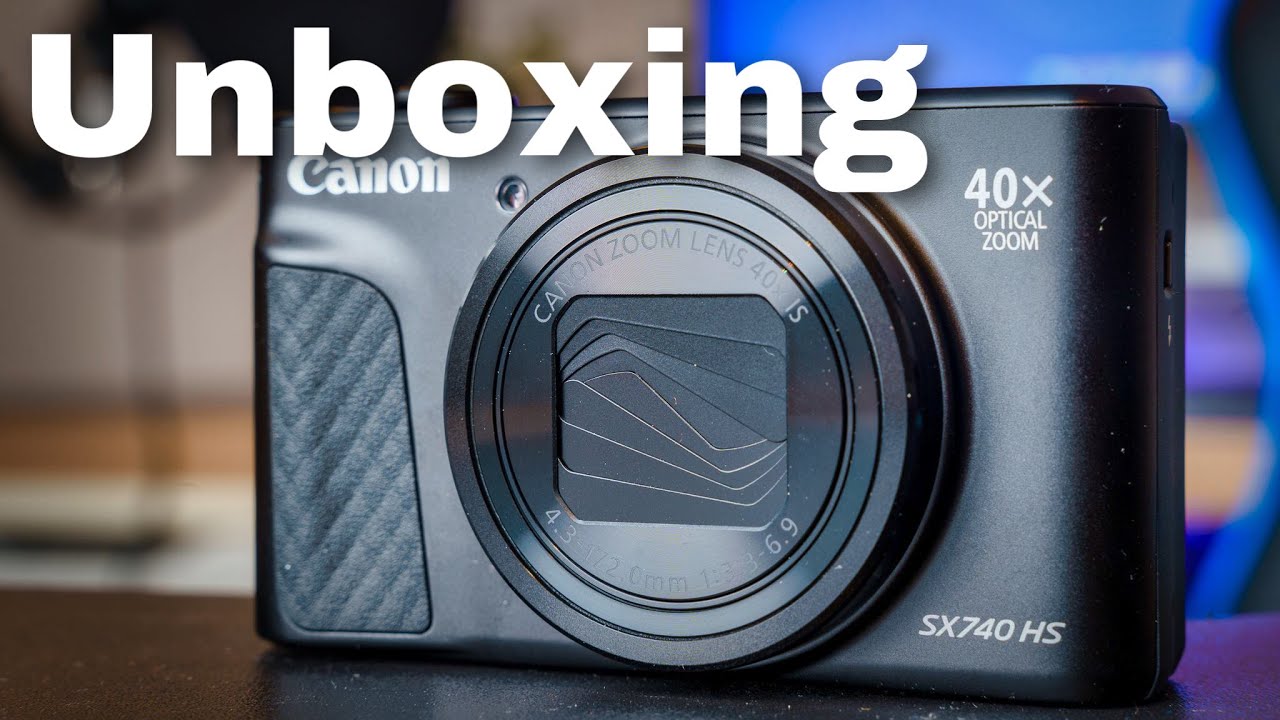 Canon Powershot SX740 HS: Unboxing and First Impression | Beginners Camera?